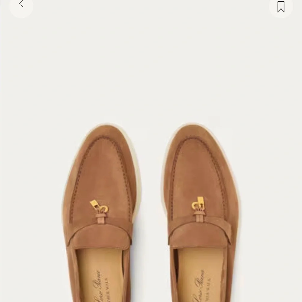 Authentic New Loro Piana Summer Charms Walk Loafer Suede - Picture 1 of 10